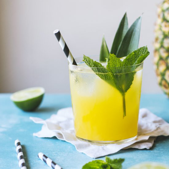 Pineapple Mint Cooler