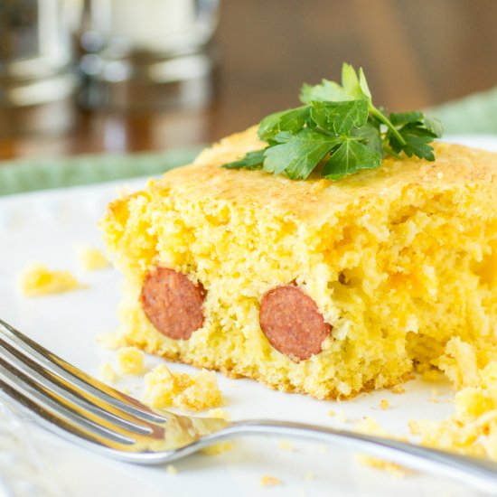 Corn Dog Casserole