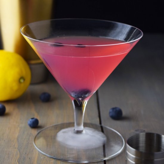 Anti-Oxidant Blueberry Martini