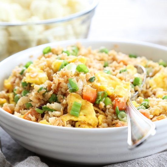 Low Carb Cauliflower Fried Rice