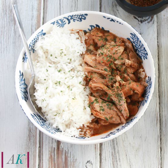 Slow Cooker Chicken Curry