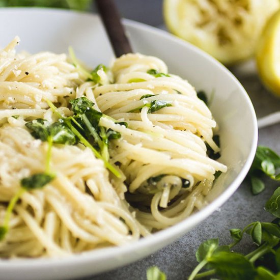 Simple Lemon Pasta