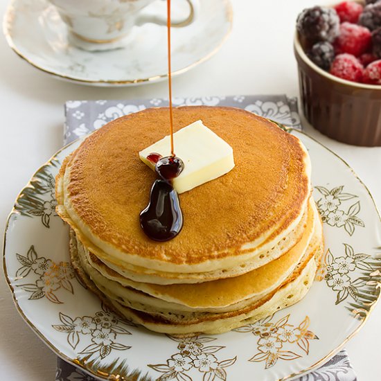 Best Sour Cream Pancakes