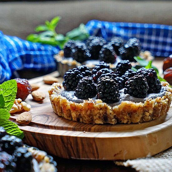 No Bake Berry Tarts