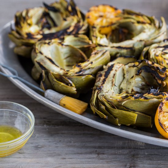 Grilled Artichokes