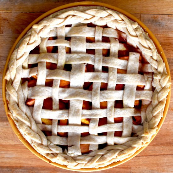 Peach & Apricot Pie