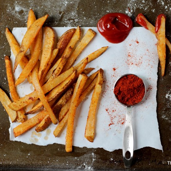 Homemade Baked French Fries