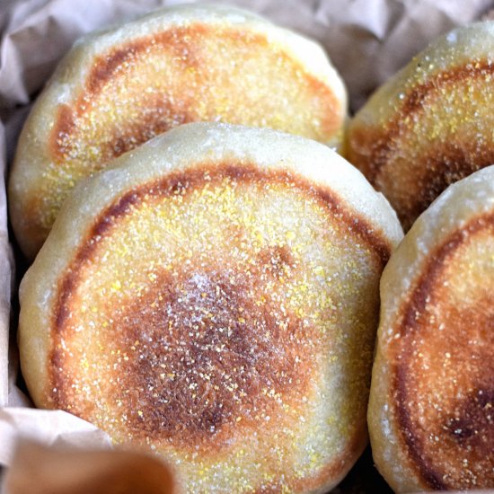 Quick and Soft English Muffins