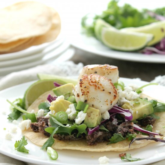 Seared Scallop Tostadas