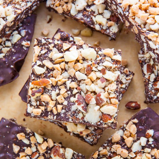 3-Ingredient Almond Toffee Bark