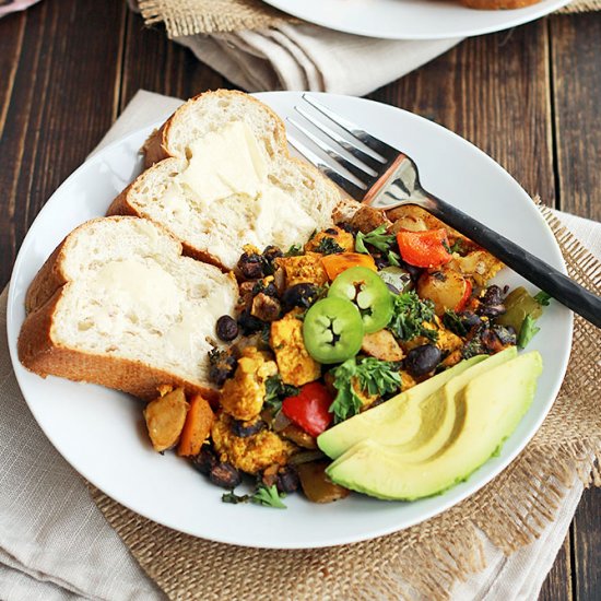 Tex-Mex Veggie Hash