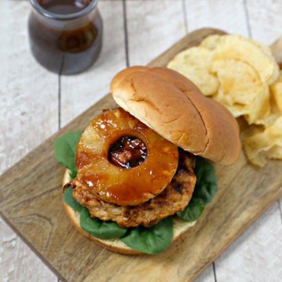 Huli Huli Chicken Burgers