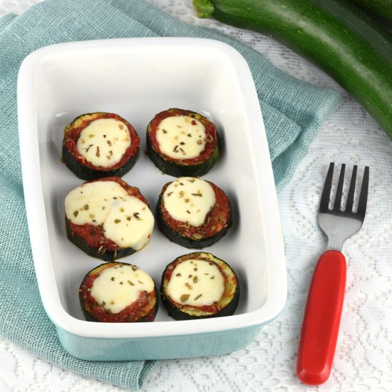 Courgette (Zucchini) Pizza Bites