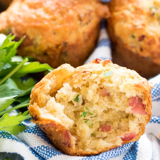 Cheese and Bacon Muffins