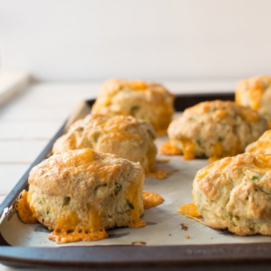 Jalapeno Cheddar Scones