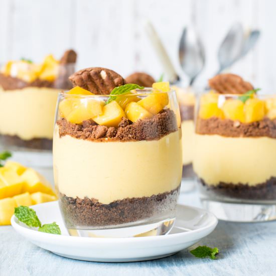 Mango Cheesecake Parfait