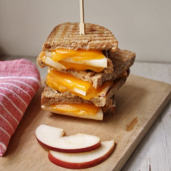 Apple Ham & Cheese Panini