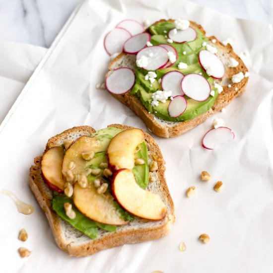 Avocado Toast: Two Ways