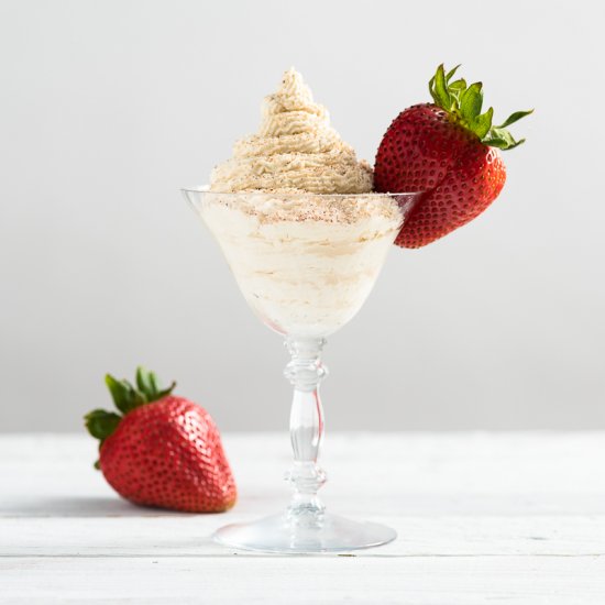 Berries & Brandy Alexander Cream