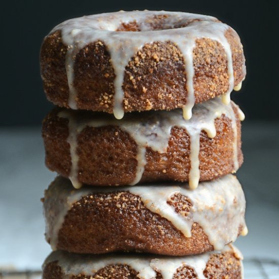 Chai Spice Coconut Flour Donuts