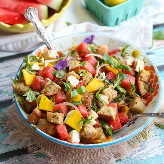 Summer Panzanella Salad