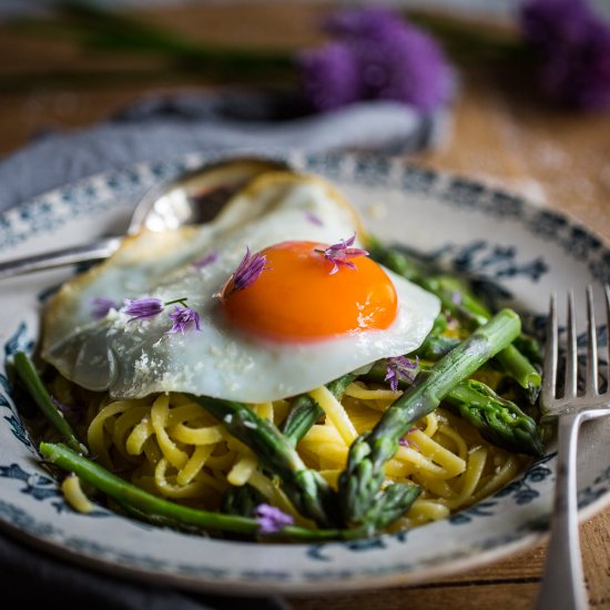 Asparagus Linguine