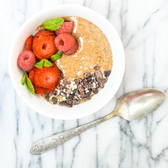 Almond Berry Nut Butter Bowl