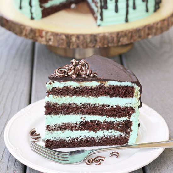 Mint Chocolate Cake