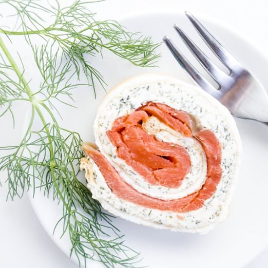 Smoked Salmon Roulade