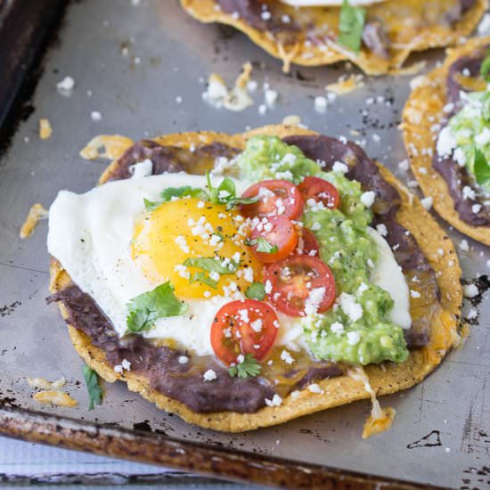 Huevos Rancheros Tostadas