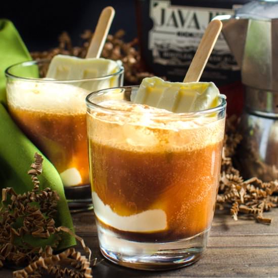 Boozy Iced Coffee Float