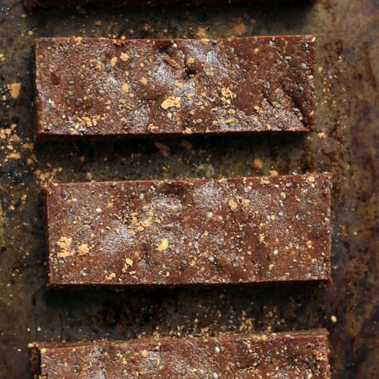 Salted Chocolate Protein Bars