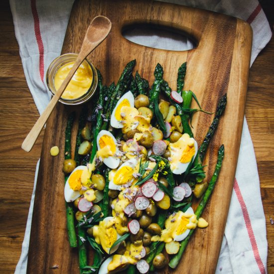 A Grilled Asparagus Feast