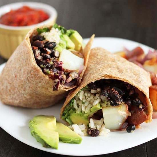 The Vegan Breakfast Burrito