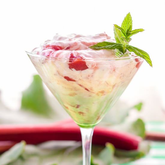 Rhubarb Fool