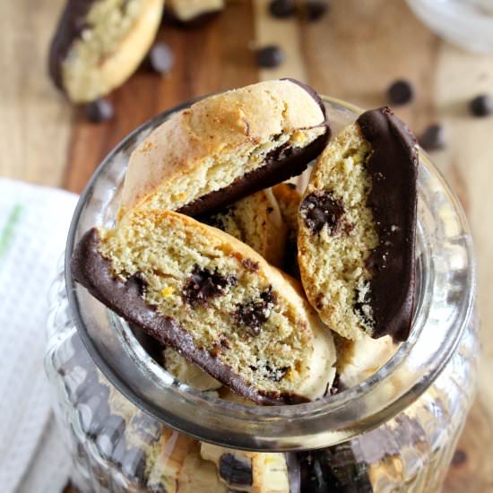 Chocolate Anise Biscotti