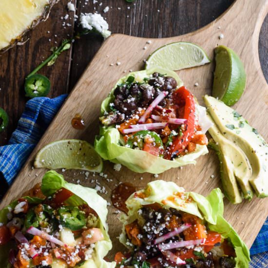 Best Vegetarian Lettuce Wraps