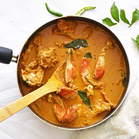 Yellow Crab Curry