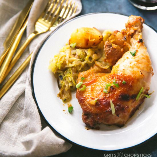 Roasted Miso Butter Chicken