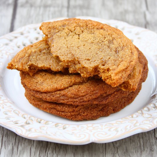 Dark Brown Sugar Cookies