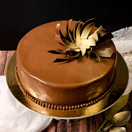 Chocolate Kalamansi Entremet