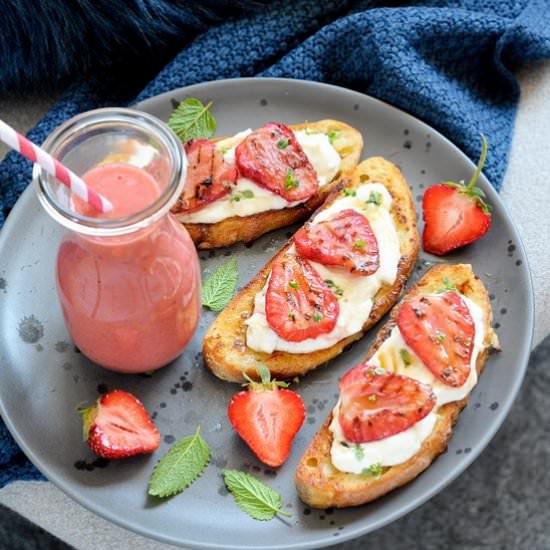 French Toasts with Ricotta