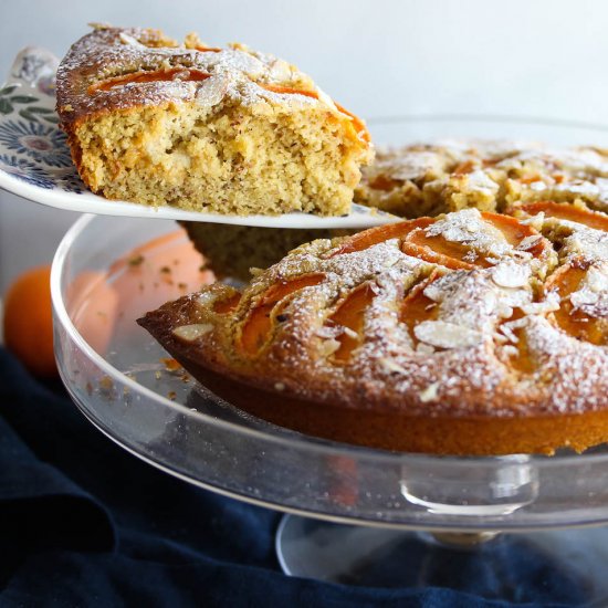 Apricot Almond Breakfast Cake