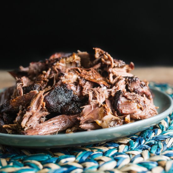 Smoked & Braised Lamb Shoulder