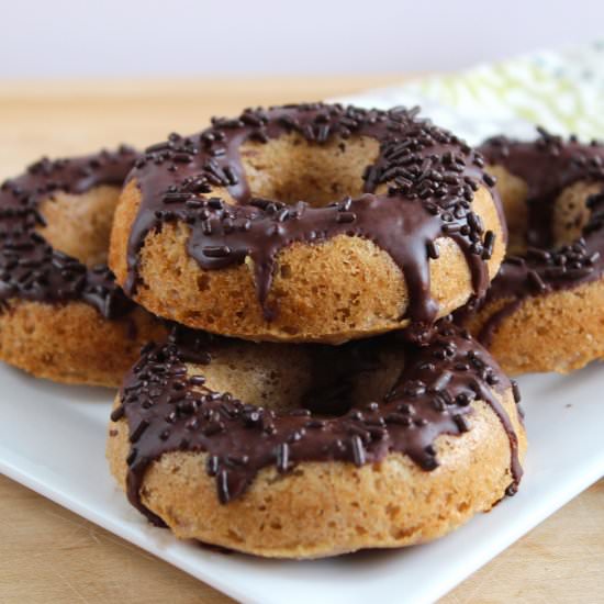 Baked Oatmeal Donuts