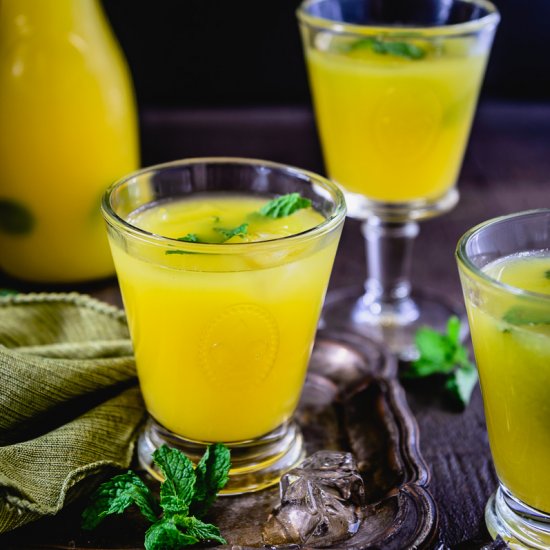 Mango Ginger Lemonade