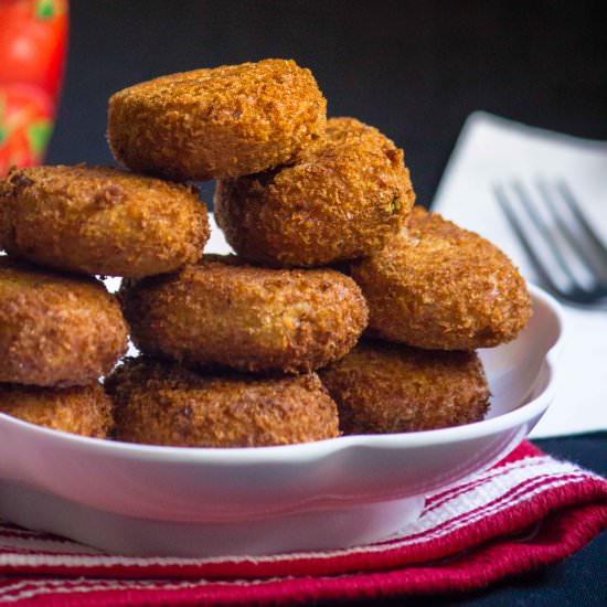 Chicken Cutlet/ Chicken Croquettes