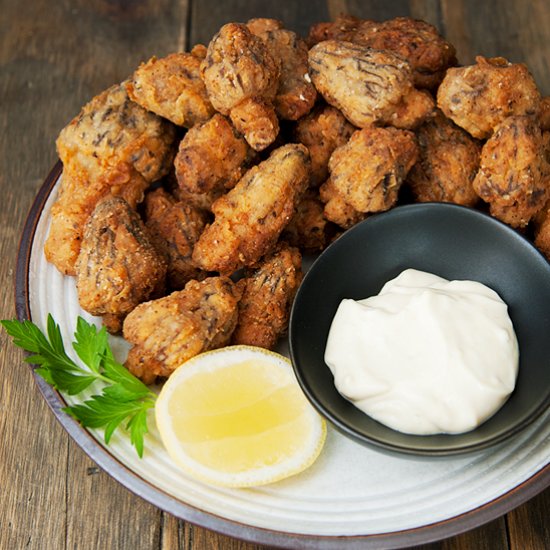 Fried Morel Mushrooms