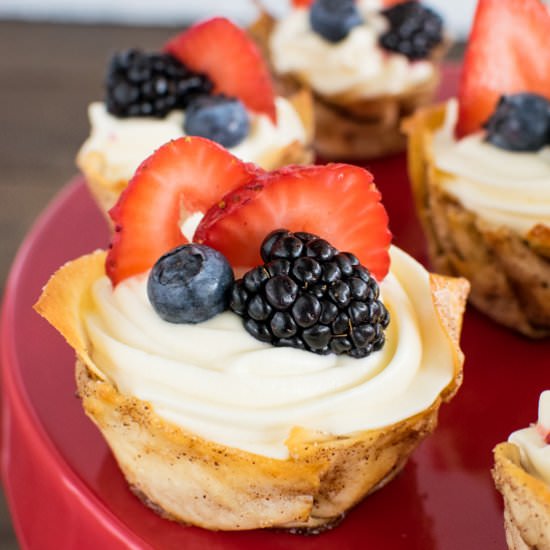 Lemon Mousse Dessert Cups