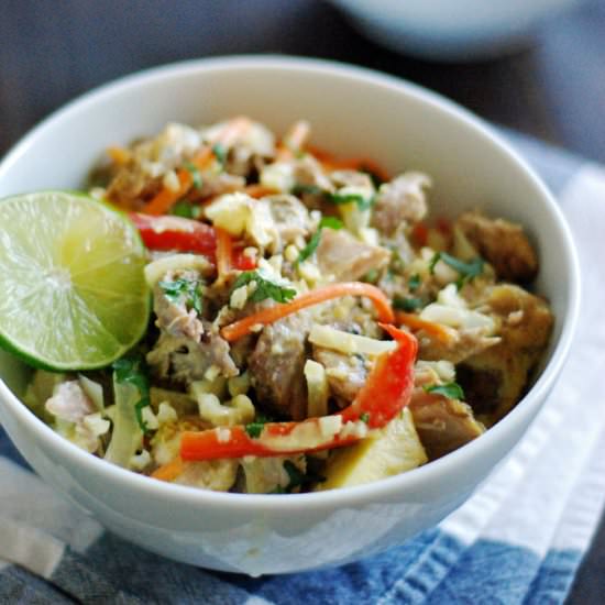 Curried Pork Bowls